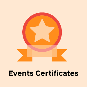 event certificates